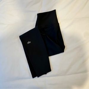 Alo 7/8 high-waist airlift black legging size small